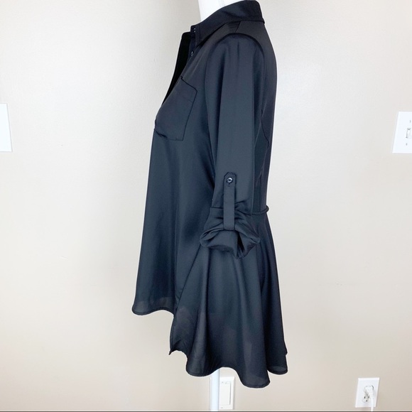 NWT Simply Vera Vera Wang chiffon blouse Size S. - Picture 4 of 8